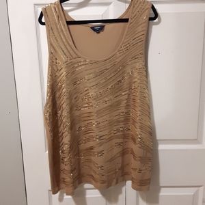 Sequin tank top